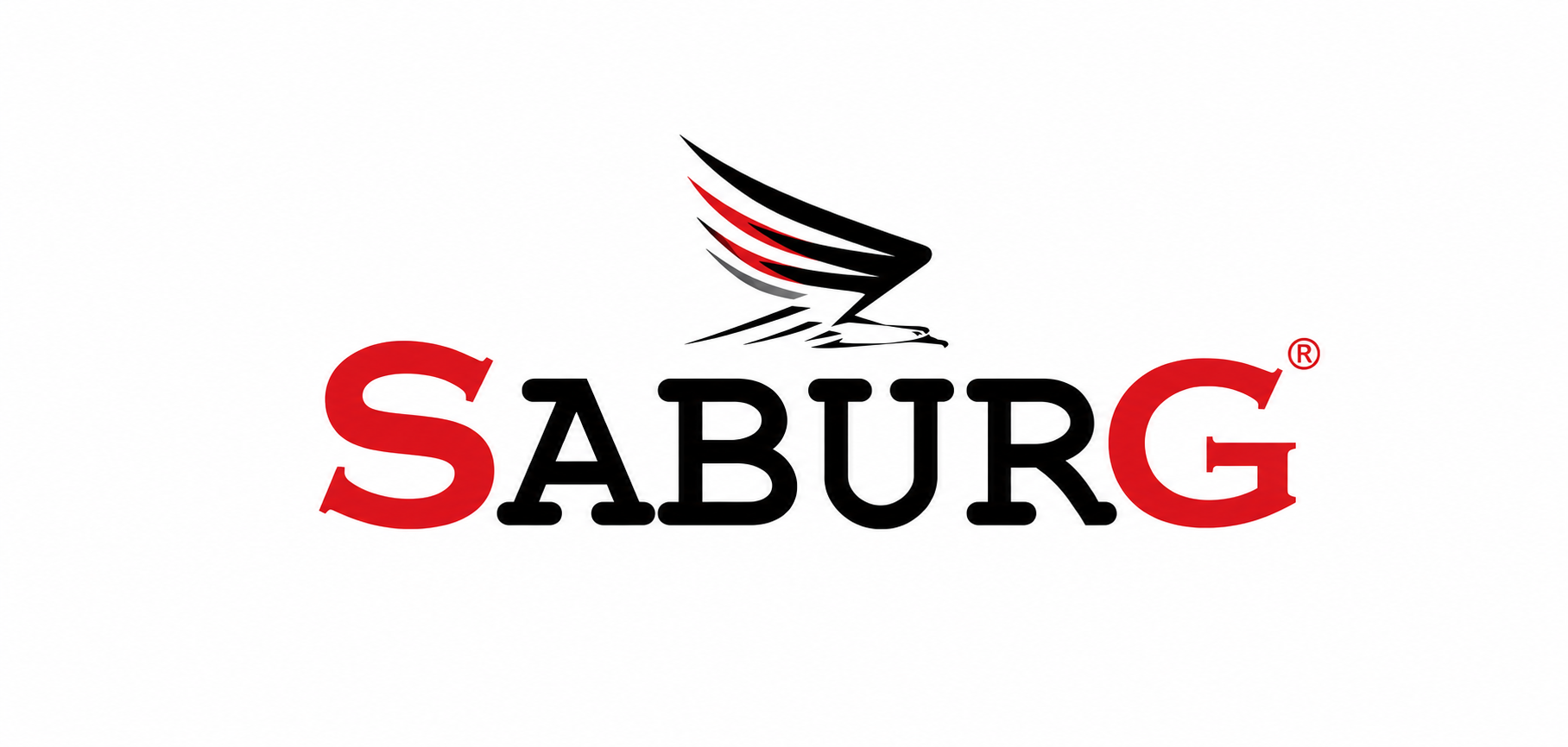 SABURG — логотип с птицей